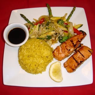 Grilled Alaska Wild Salmon