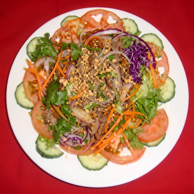 Lemon Beef Salad.