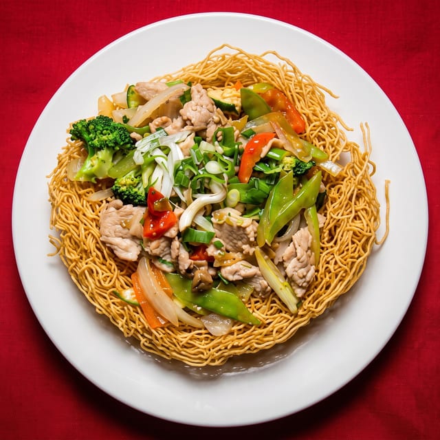 Crispy Fried Noodles.